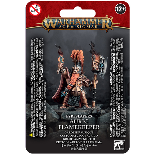Warhammer Age of Sigmar: Fyreslayers - Auric Flamekeeper (Clearance)