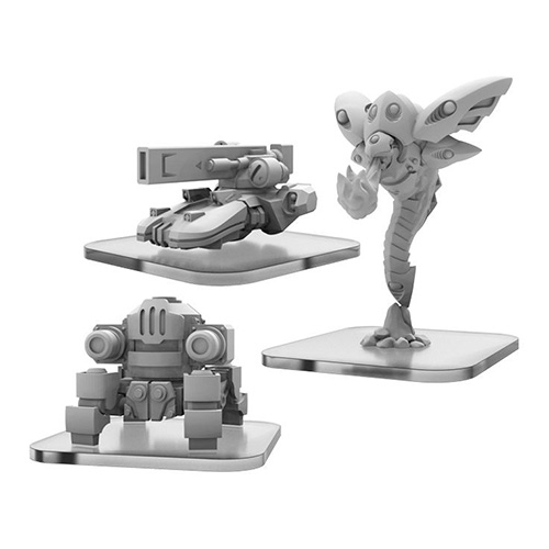 Monsterpocalypse: Destroyers Alternate Elite Units - U-Tank, WW-82, Scorcher (Last Chance)