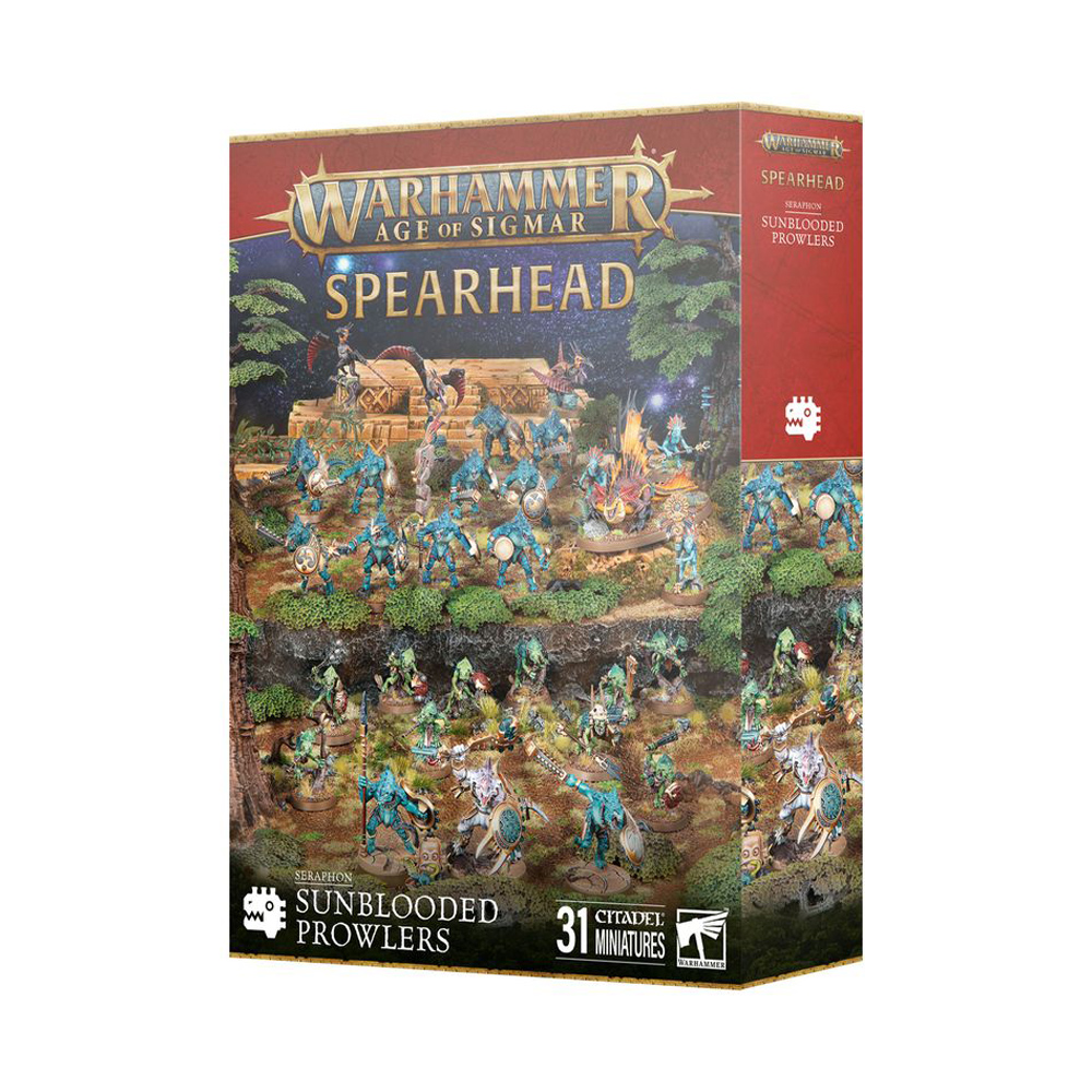 Warhammer Age of Sigmar: Spearhead: Seraphon - Sunblooded Prowlers