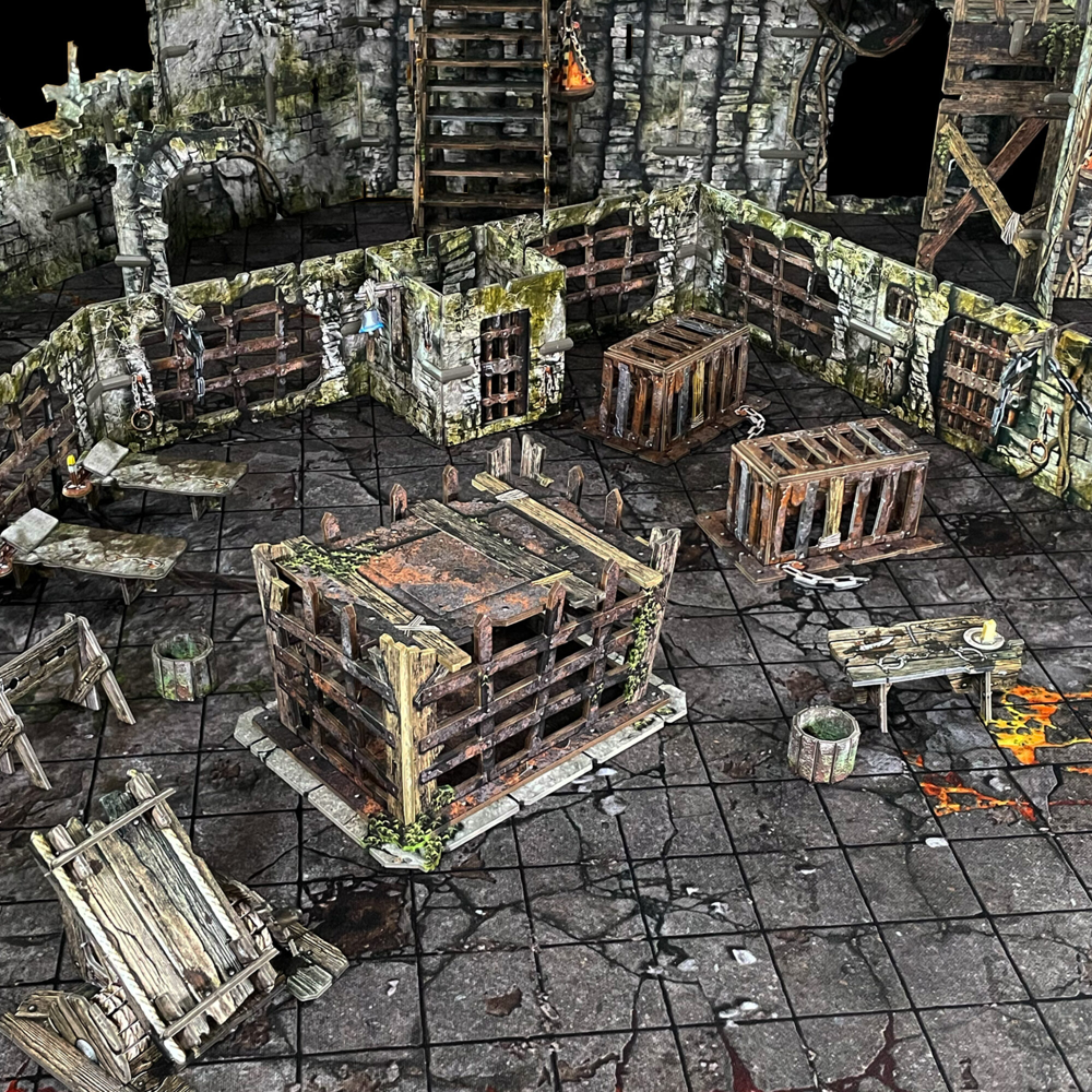 Battle Systems Terrain: Fantasy Dungeon - Dungeon Bastille