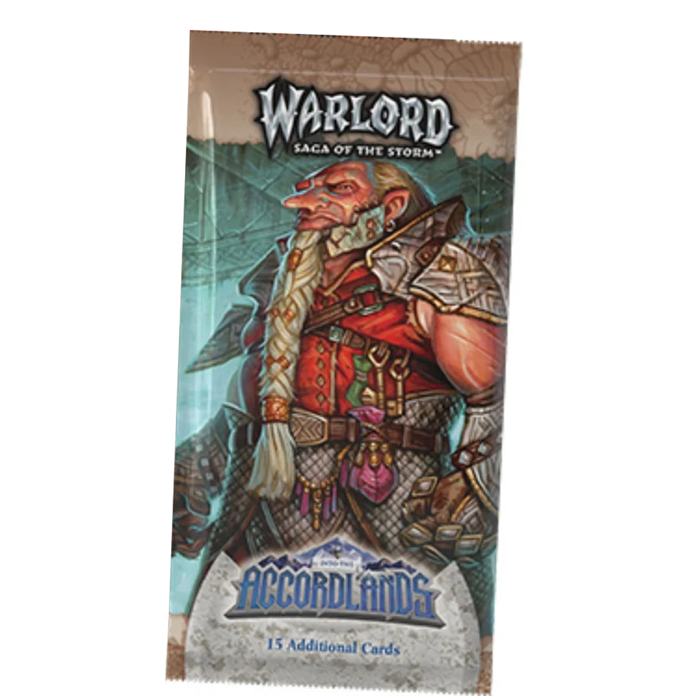 Warlord: Saga of the Storm CCG: Into the Accordlands - Booster Pack (Preorder)