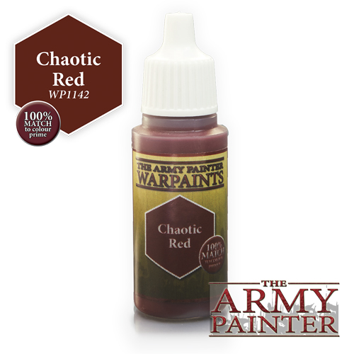 Warpaint: Chaotic Red (18ml)