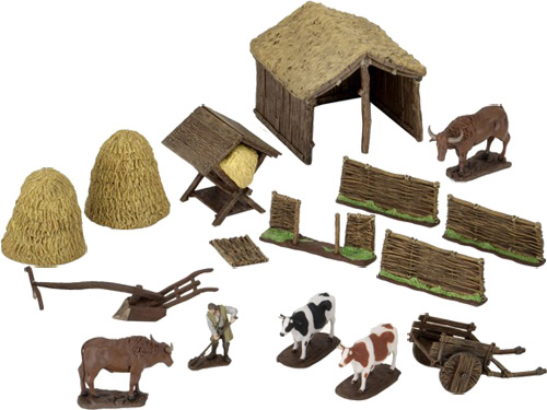 Wizkids 4D Settings: Medieval Farmer