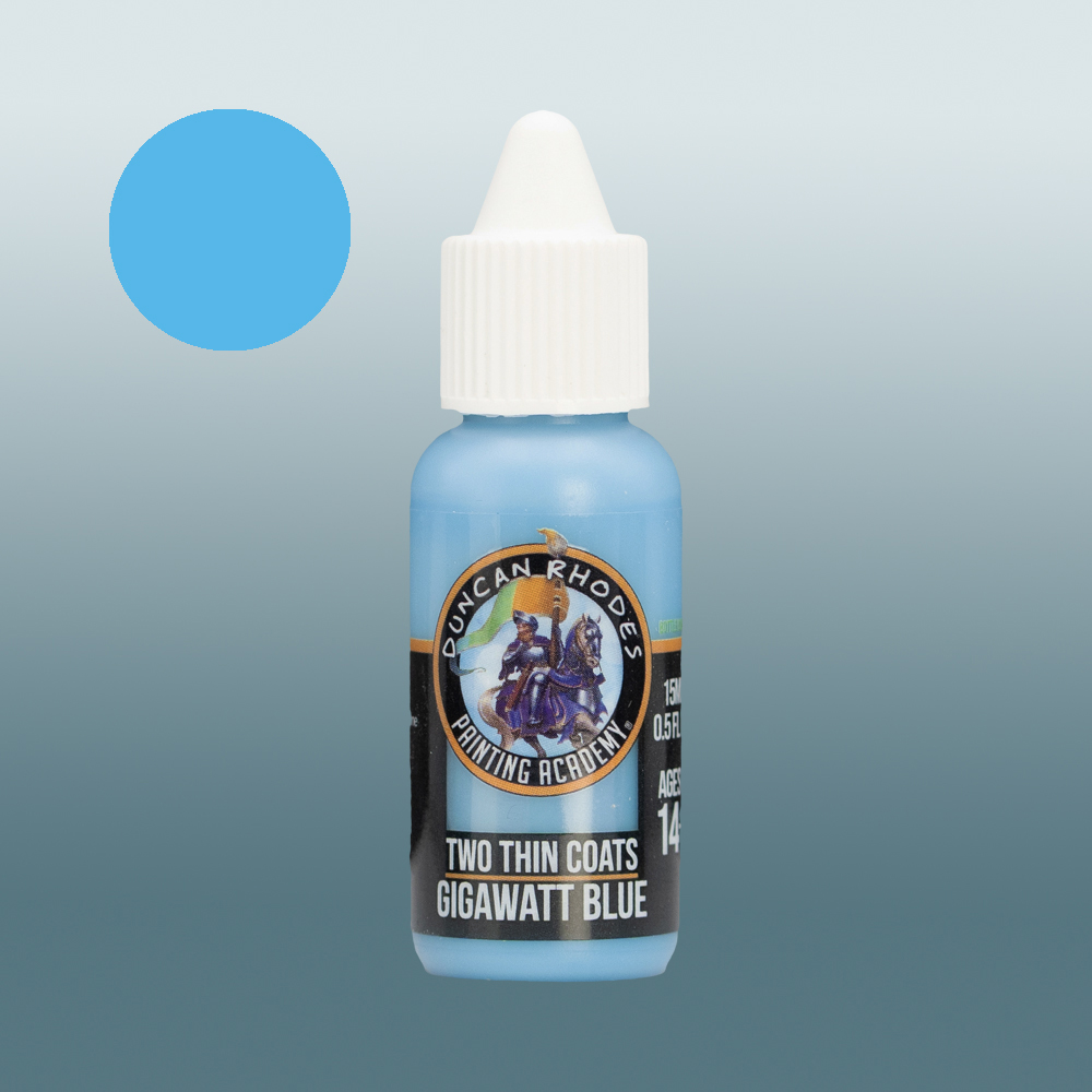 Two Thin Coats: Gigawatt Blue (15ml)