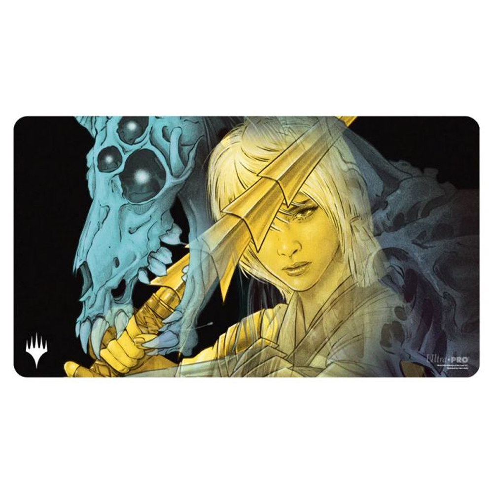 MtG Playmat: Duskmourn - The Wandering Rescuer (Double Exposure Alt) (Last Chance)