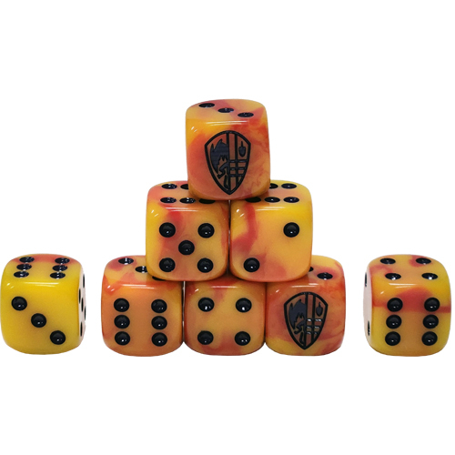 Conquest d6 Set: Hundred Kingdoms (25) (Clearance)