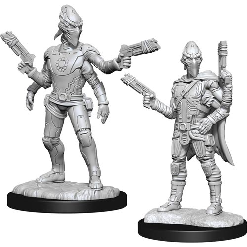 Starfinder Battles Deep Cuts Unpainted Minis: W1 Kasatha Operative