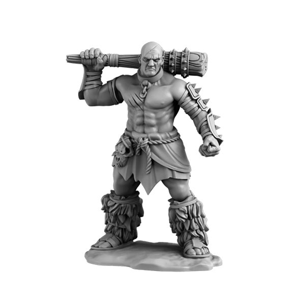 Next Level Miniatures: Human Barbarian (Male)