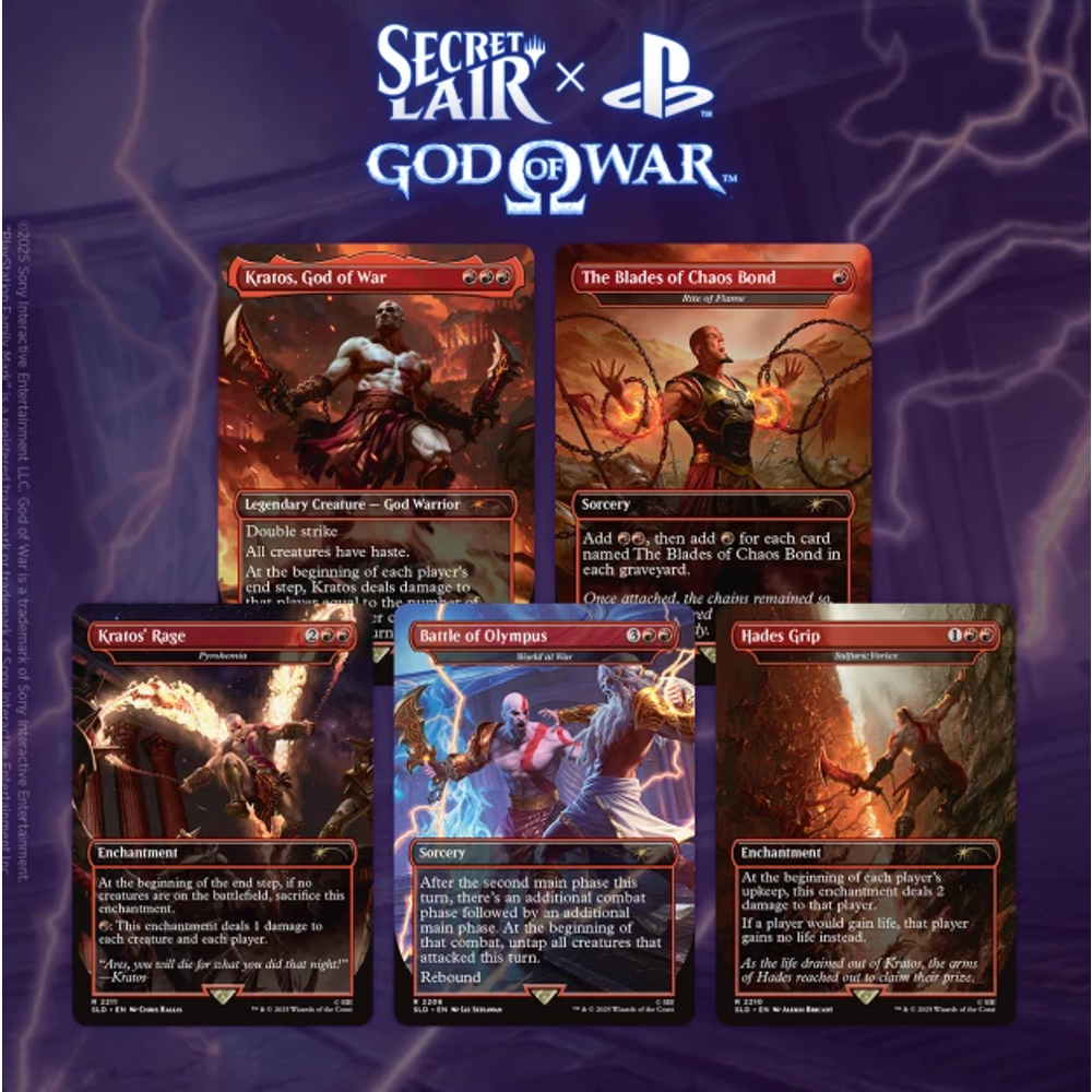 MTG: Secret Lair x God of War: Greek (Non-Foil)