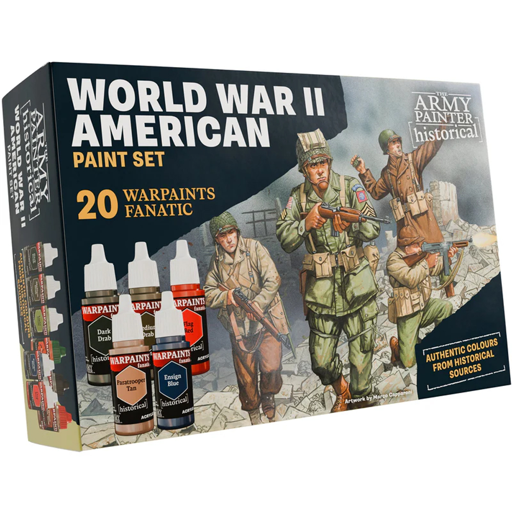 Warpaints Fanatic: Historical WWII - American Paint Set