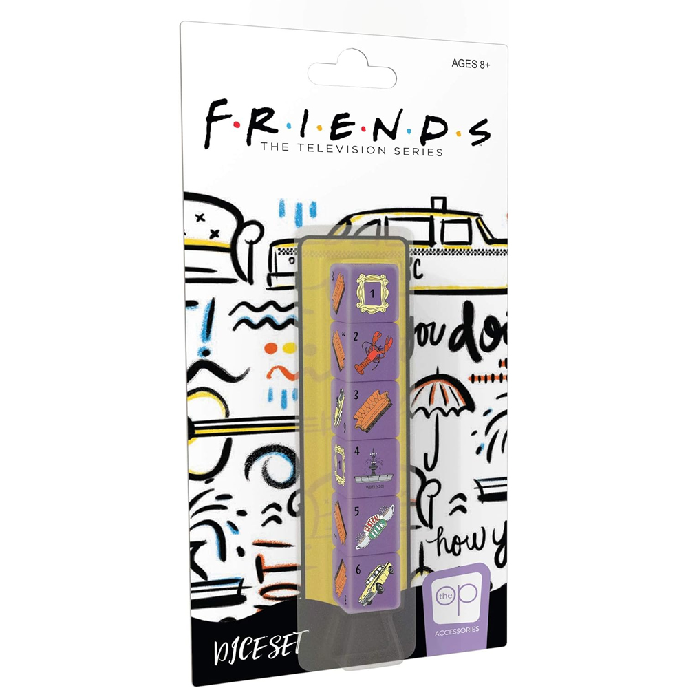 Premium d6 Dice Set: Friends (6)