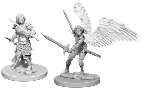 D&D Nolzur's Marvelous Unpainted Minis: W5 Female Aasimar Paladin