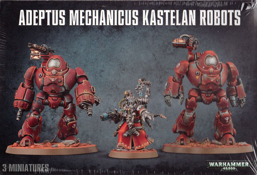 Warhammer 40K: Adeptus Mechanicus Kastelan Robots