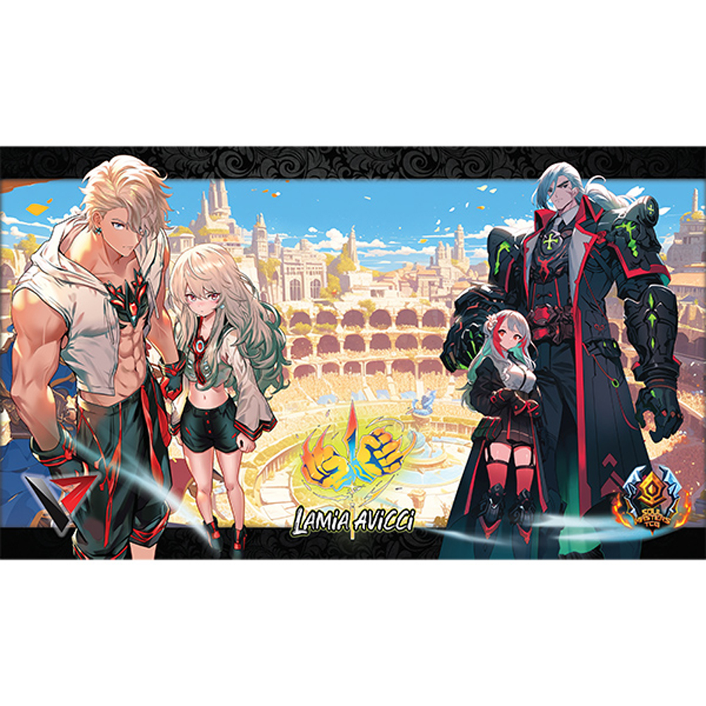 Soul Masters Playmat w/ Bag: Lamia Avicci (Last Chance)