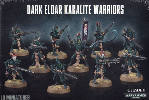 Warhammer 40K: Dark Eldar Kabalite Warriors