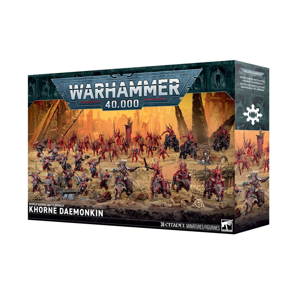 Warhammer 40K: World Eaters Battleforce - Khorne Daemonkin (New Arrival)
