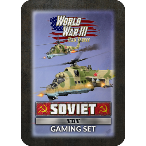 WWIII Team Yankee: Soviet VDV Gaming Set