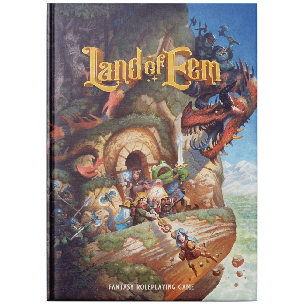 Land of Eem RPG: Core Rulebook (New Arrival)