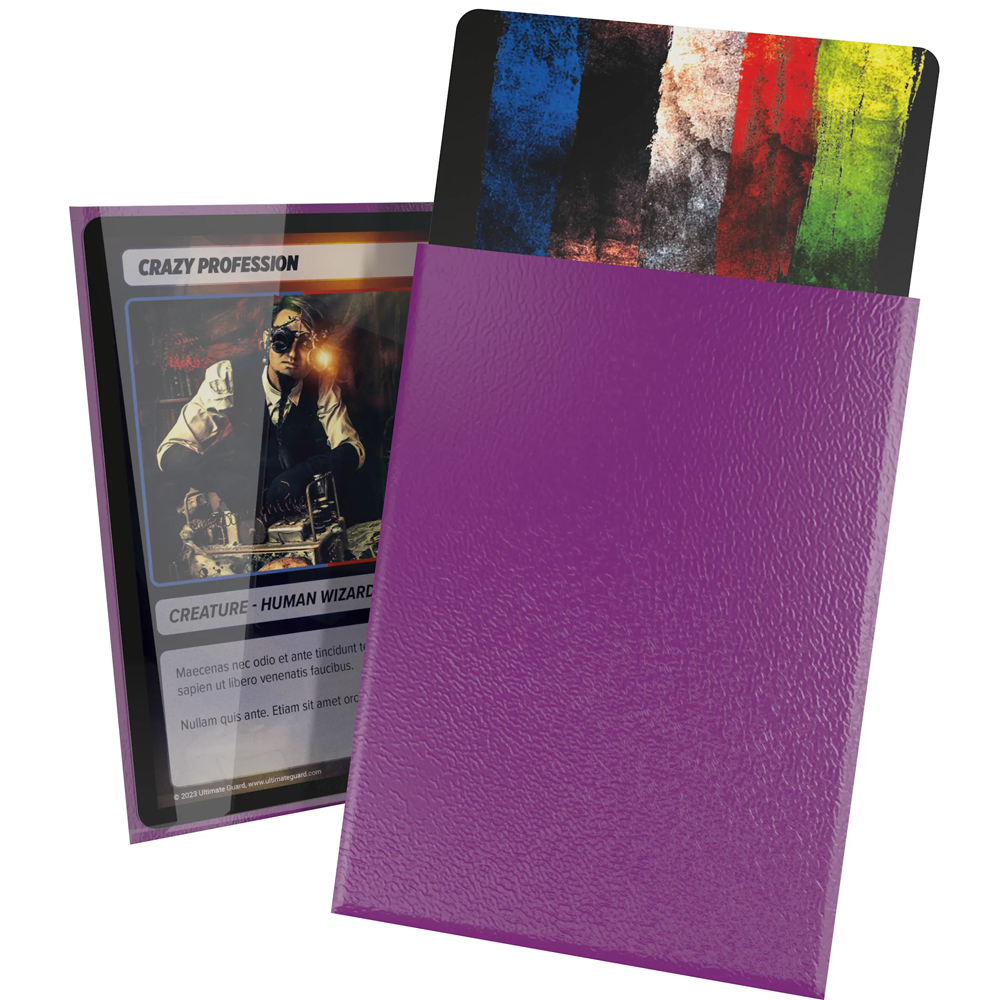 Cortex Sleeves: Standard Size Glossy - Purple (100)