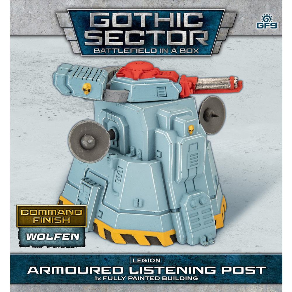 Battlefield in a Box: Gothic Sector - Legion Armoured Listening Post (Command Finish Wolfen)
