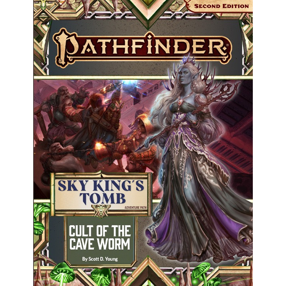 Pathfinder 2E RPG: Adventure Path - Cult of the Cave Worm (Sky King's Tomb 2 of 3)