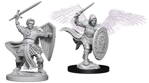 D&D Nolzur's Marvelous Unpainted Minis: W5 Male Aasimar Paladin