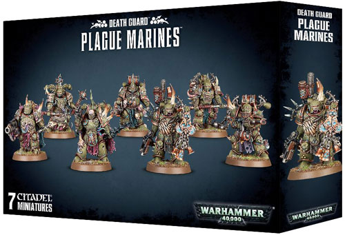 Warhammer 40K: Death Guard - Plague Marines