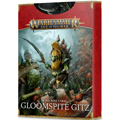 Warhammer Age of Sigmar: Warscroll Cards - Gloomspite Gitz (Last Chance)