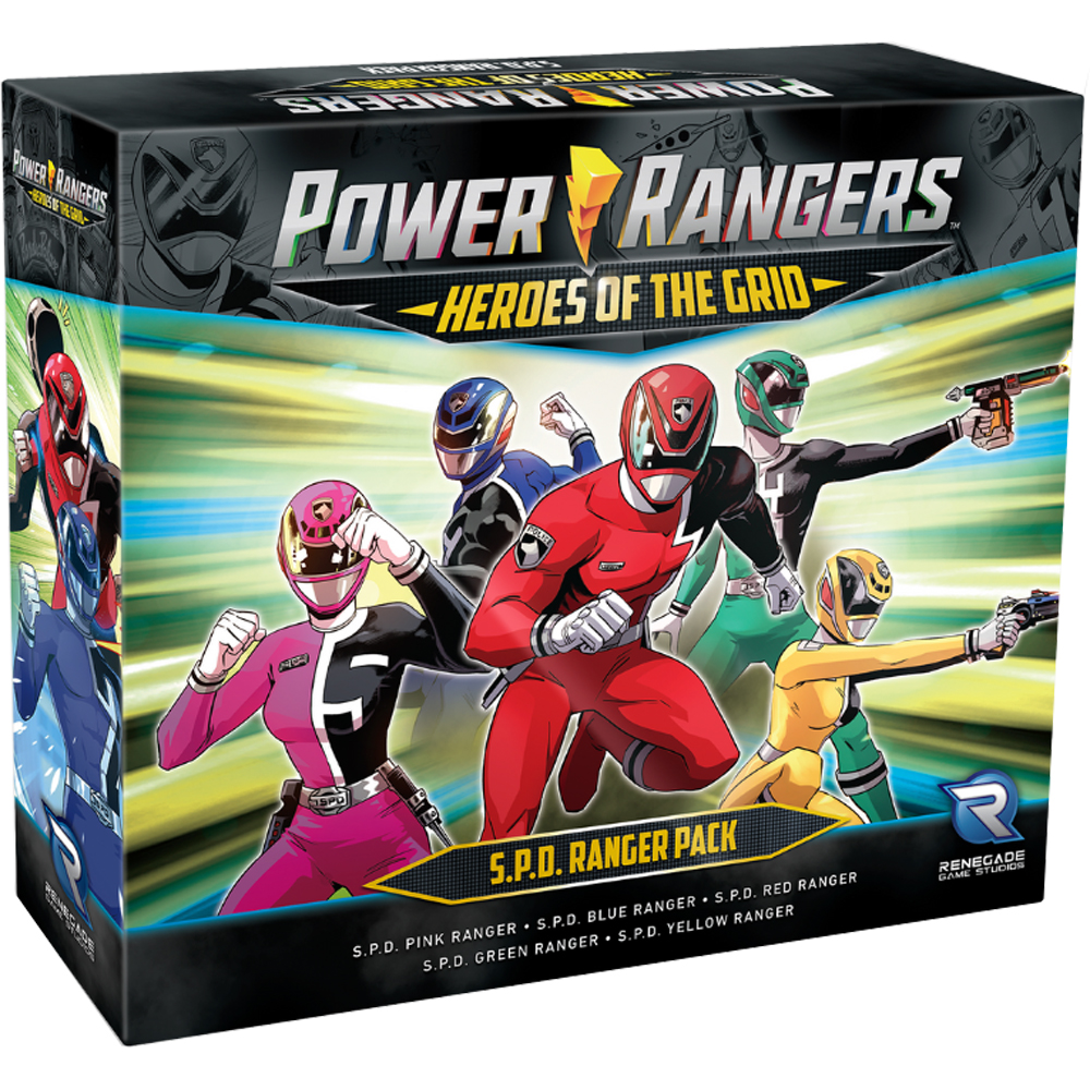 Power Rangers: Heroes of the Grid - S.P.D. Ranger Pack