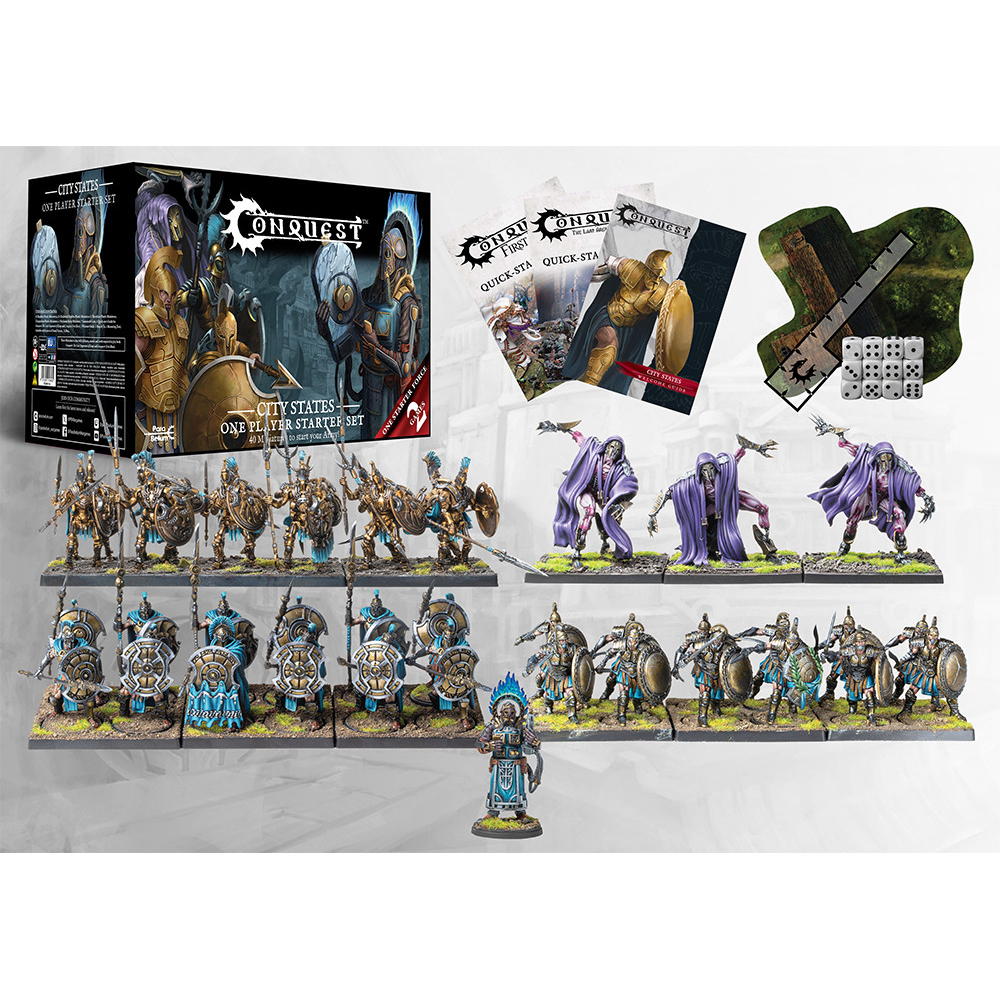 Conquest: City States - 2025 Supercharged 1-Player Starter Set