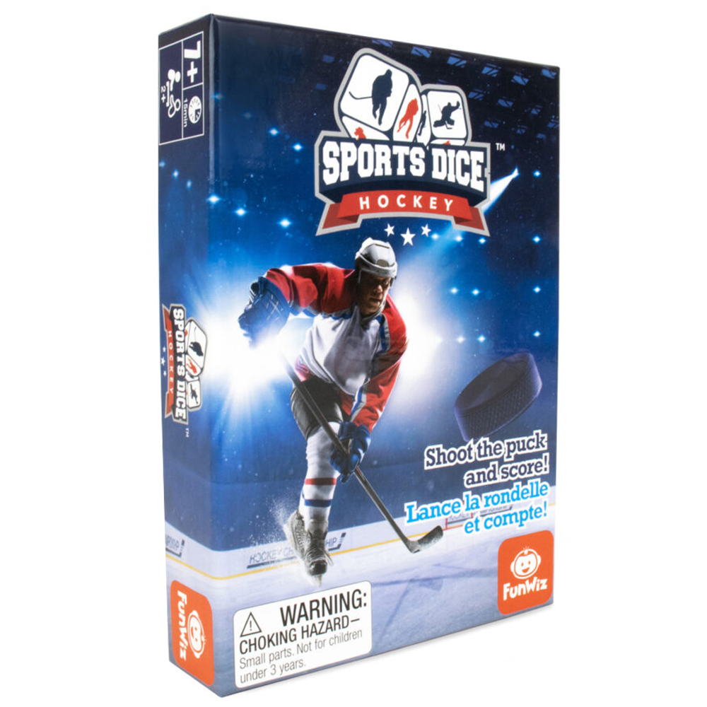 Sports Dice: Hockey (Bilingual)
