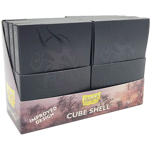 Dragon Shield Cube Shell: Obsidian Black (8)