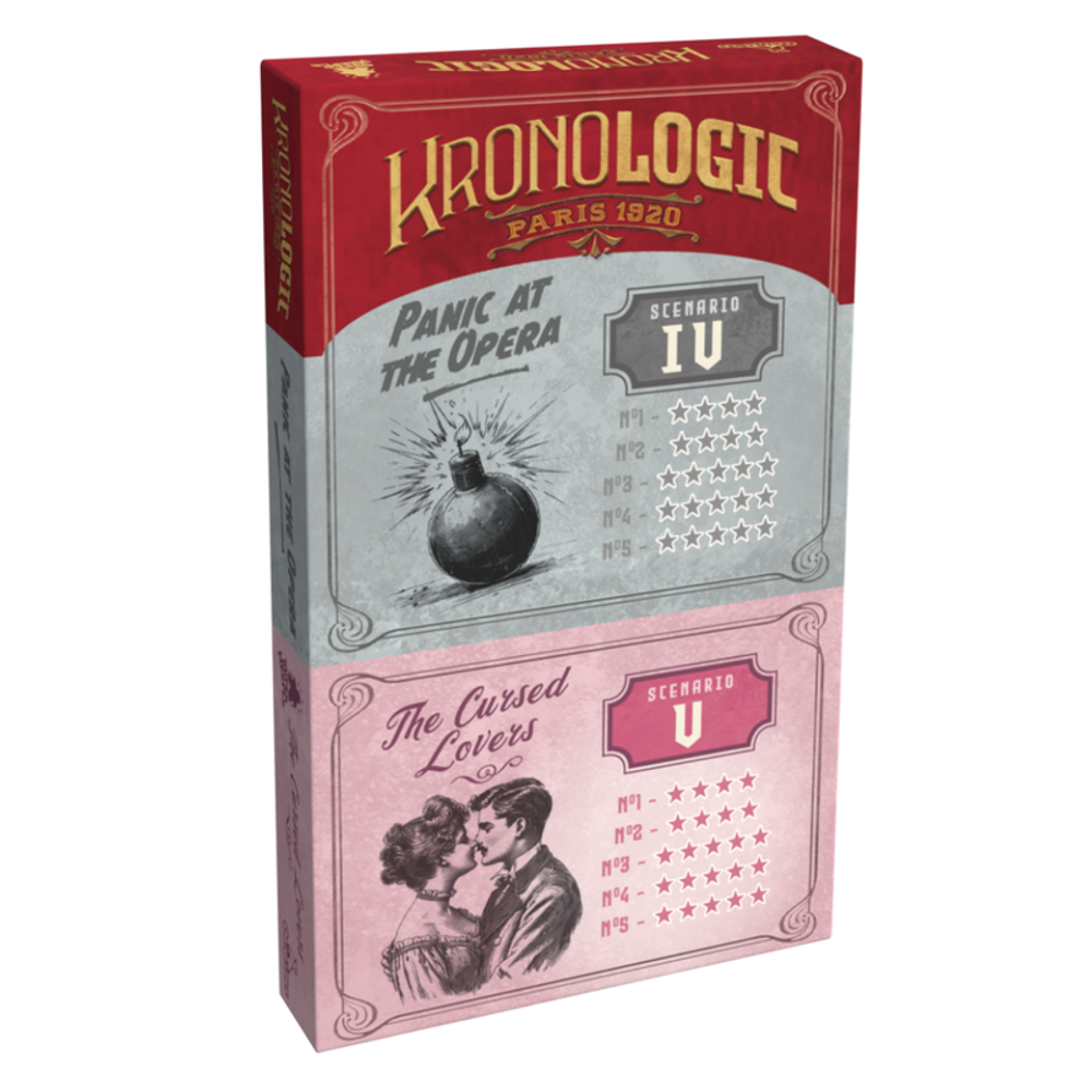 Kronologic: Paris 1920 - Panic at the Opera & The Cursed Lovers Expansions (New Arrival)