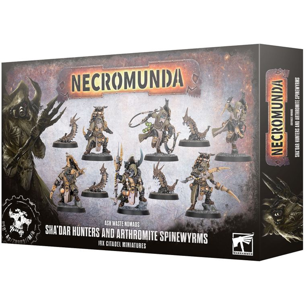 Necromunda: Ash Waste Nomads - Sha'dar Hunters & Arthromite Spinewyrms