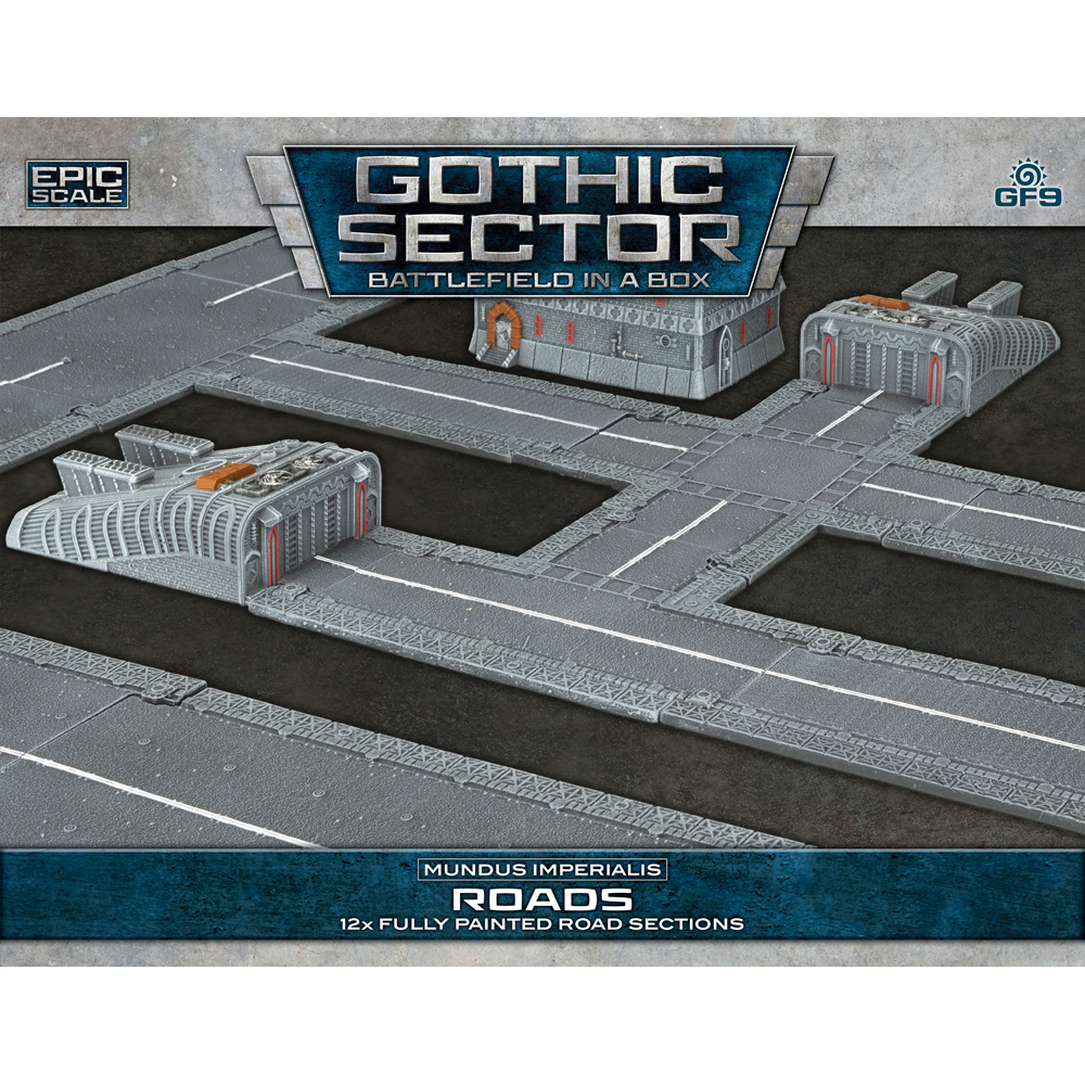 Battlefield in a Box Gothic Sector: Mundus Imperialis - Roads