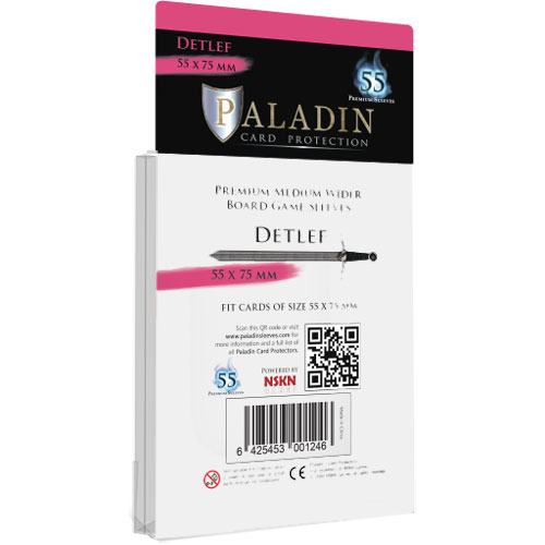 Paladin Board Game Sleeves: Detlef (55)