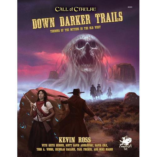 Call of Cthulhu 7E RPG: Down Darker Trails (Hardcover)