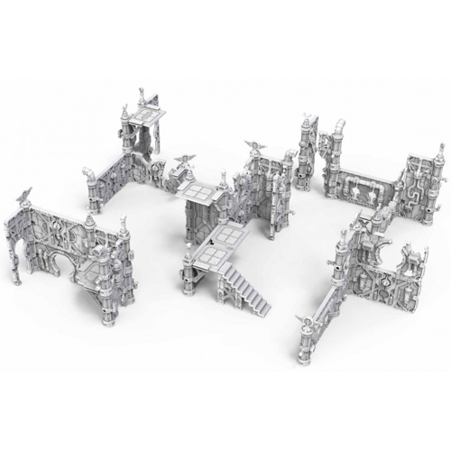 Rampart Modular Terrain: Cobalt Foundry