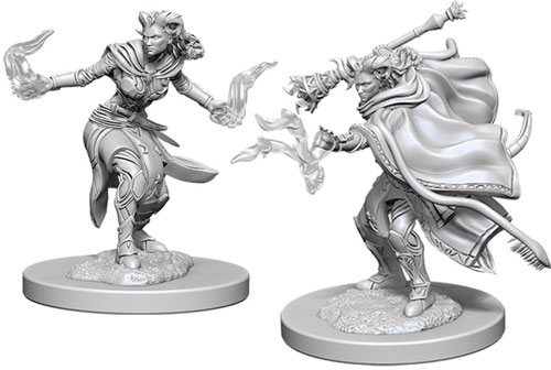 D&D Nolzur's Marvelous Unpainted Minis: W6 Female Tiefling Warlock
