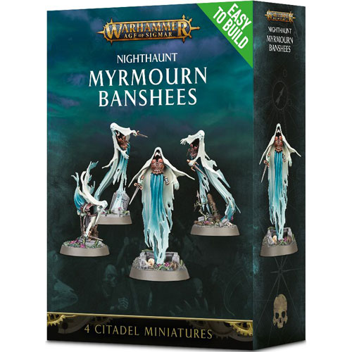 Warhammer Age of Sigmar: Nighthaunt - Easy to Build Myrmourn Banshees