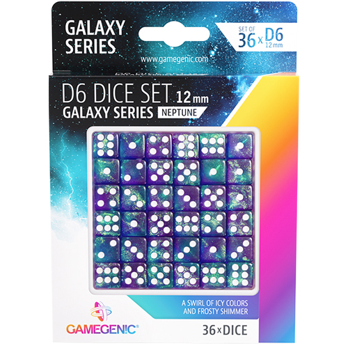 Galaxy Series 12mm d6 Set: Neptune (36) (Clearance)