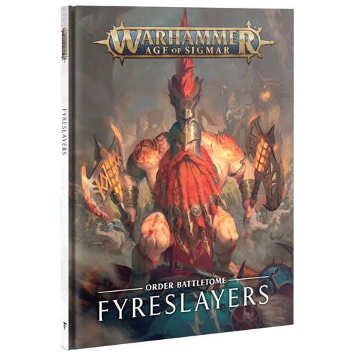 Warhammer Age of Sigmar: Order Battletome - Fyreslayers (Hardcover) (Last Chance)