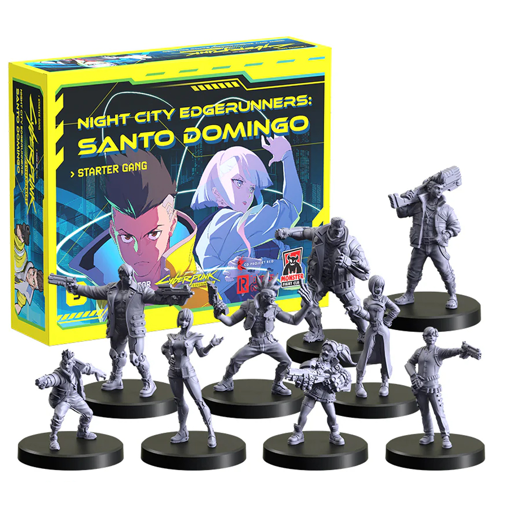Night City Cyberpunk Edgerunners: Santo Domingo Starter Gang