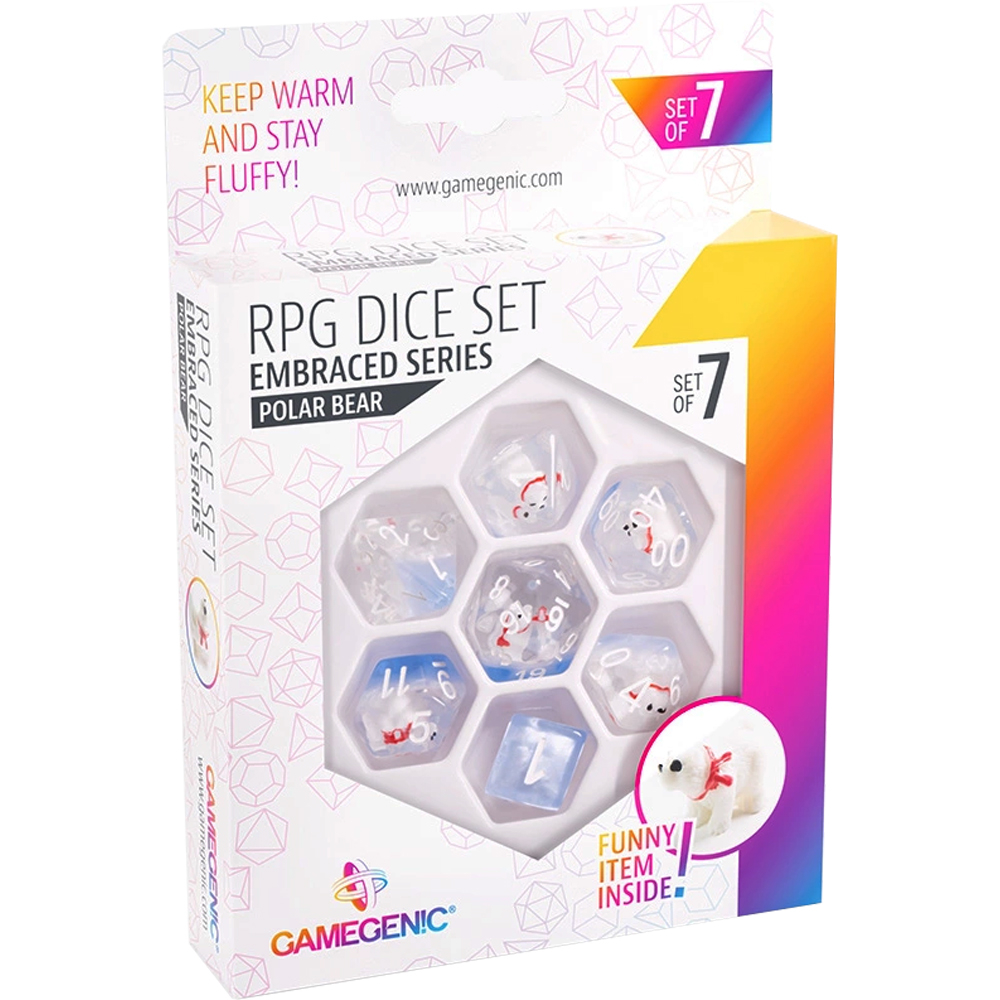 Embraced Series Polyhedral Set: Polar Bear (7) (Clearance)