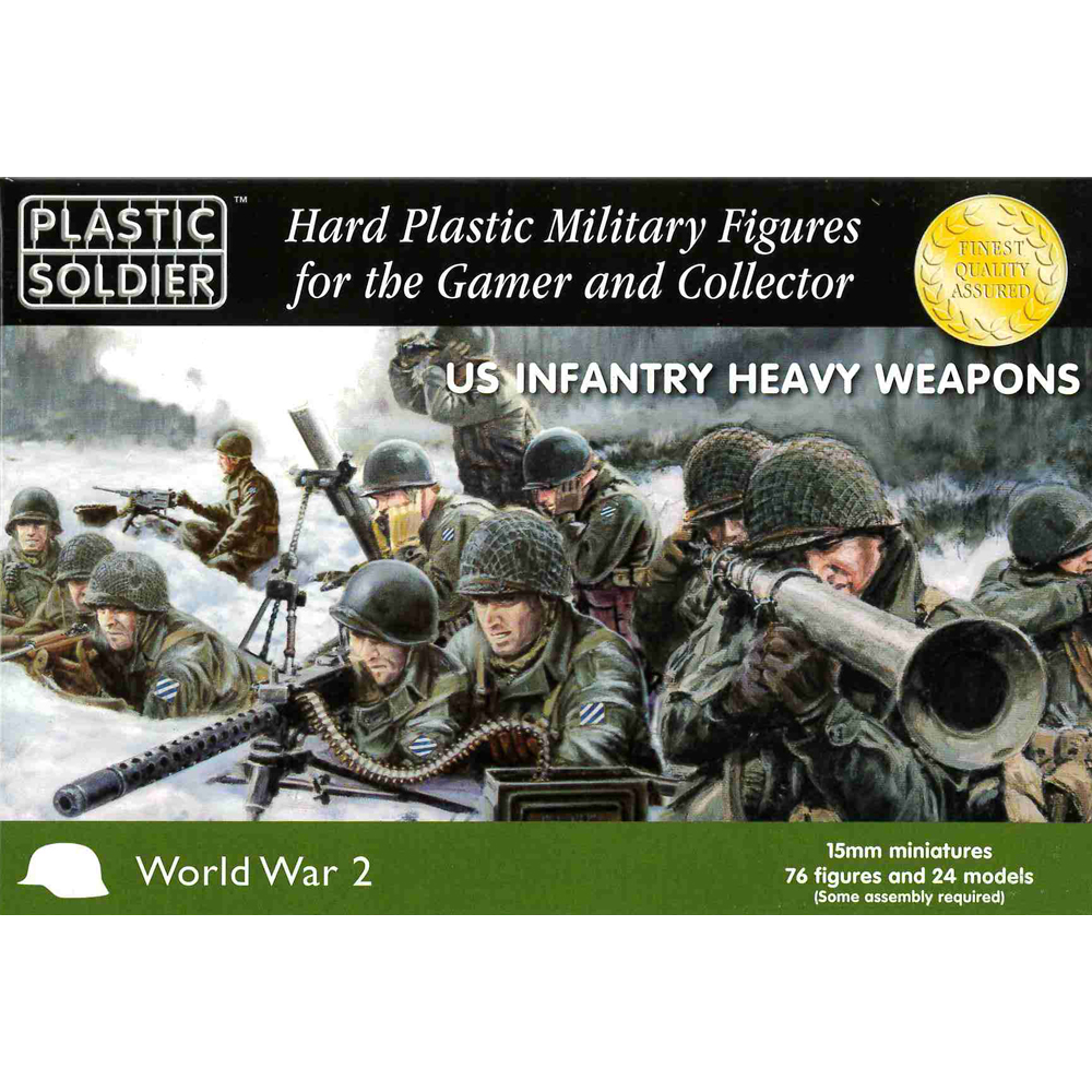 15mm Scale WW2: US Infantry Heavy Weapons