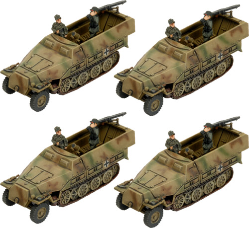 Flames of War: WW2 - Gun Platoon / Mortar Section