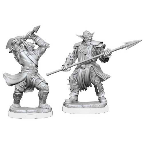 Critical Role Unpainted Minis: W1 Bugbear Fighter