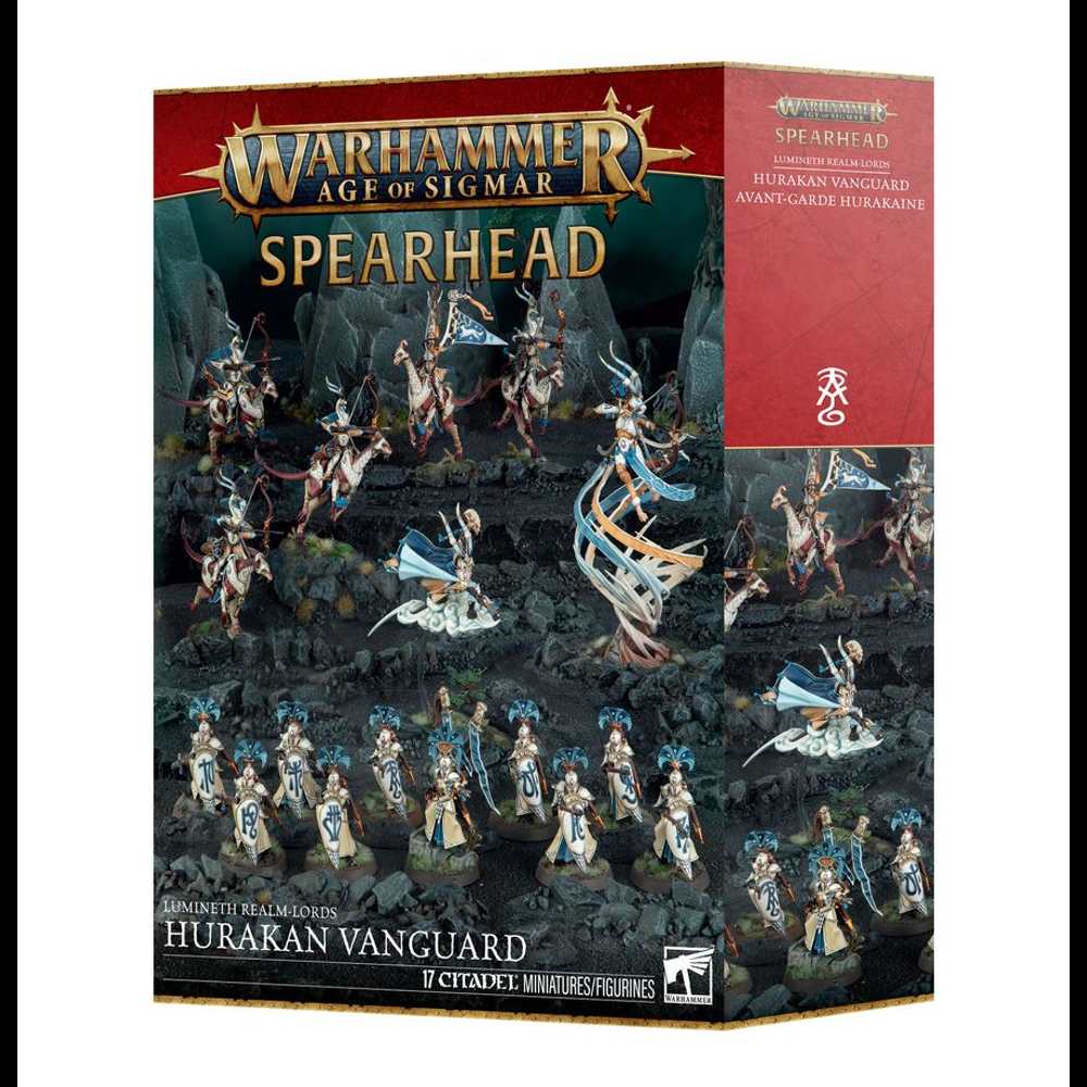 Warhammer Age of Sigmar: Lumineth Realmlords Spearhead - Hurakan Vanguard (New Arrival)