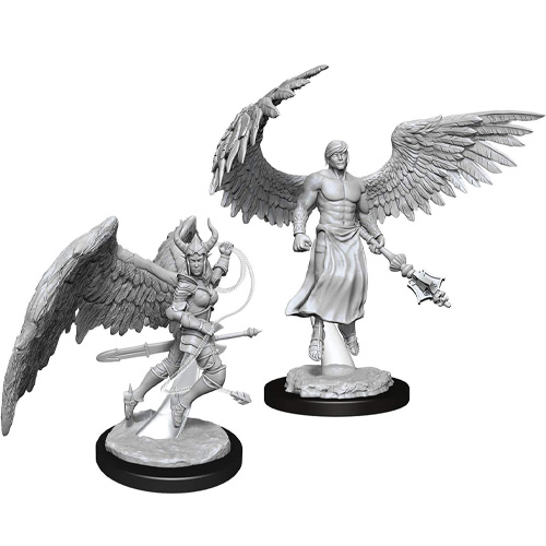 D&D Nolzur's Marvelous Unpainted Minis: W13 Deva & Erinyes
