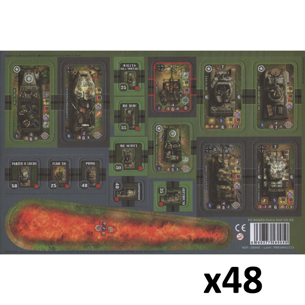 Heroes of Normandie: Extra Unit US/German Expansion CASE (48)